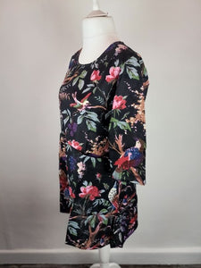 The Hemmingway tunic - black