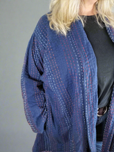 Load image into Gallery viewer, The Jedi Kantha stitch jacket