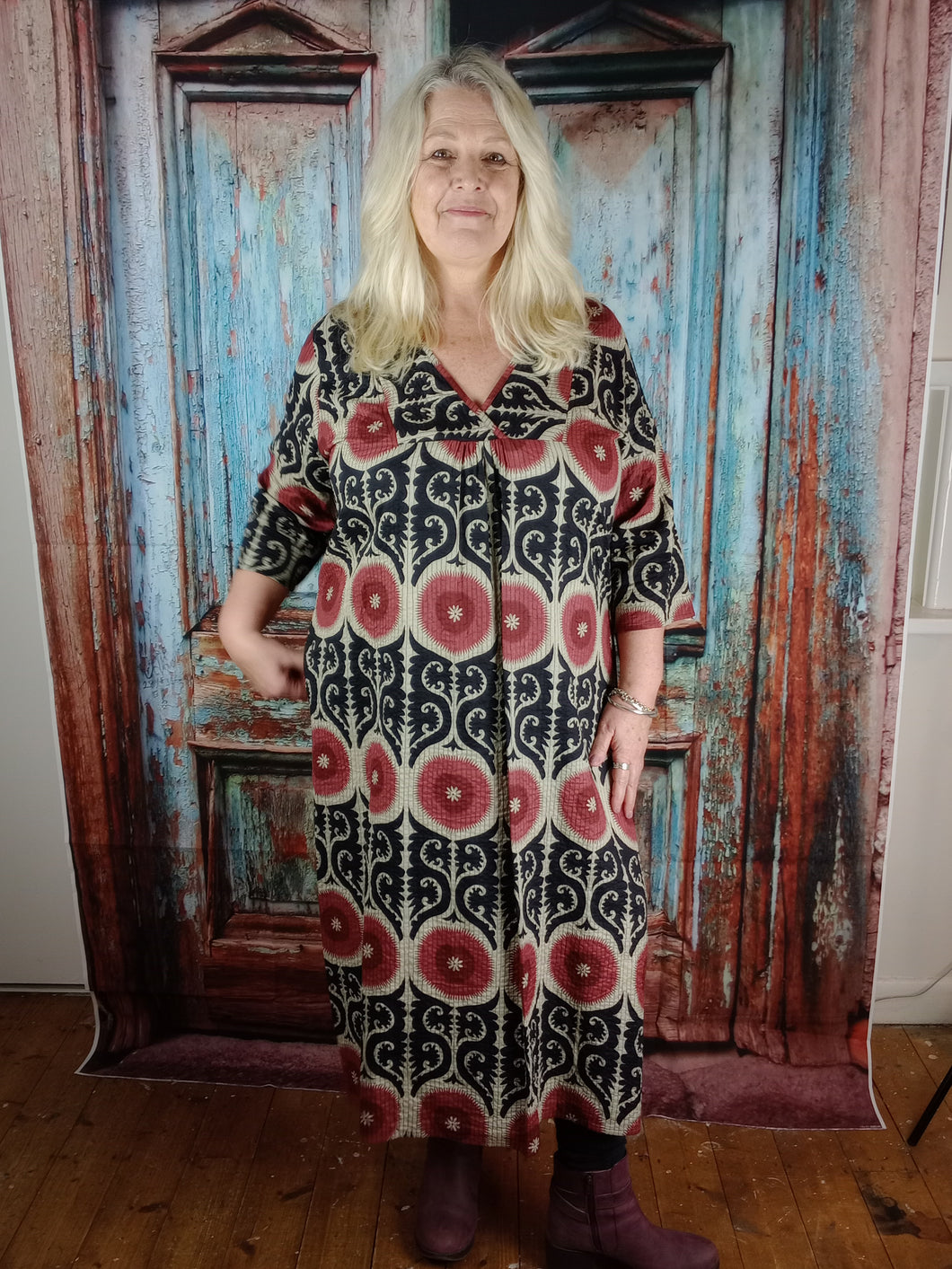 The Suzami pintuck dress