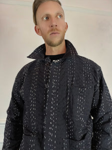 Kantha Workwear jacket - Mocha black
