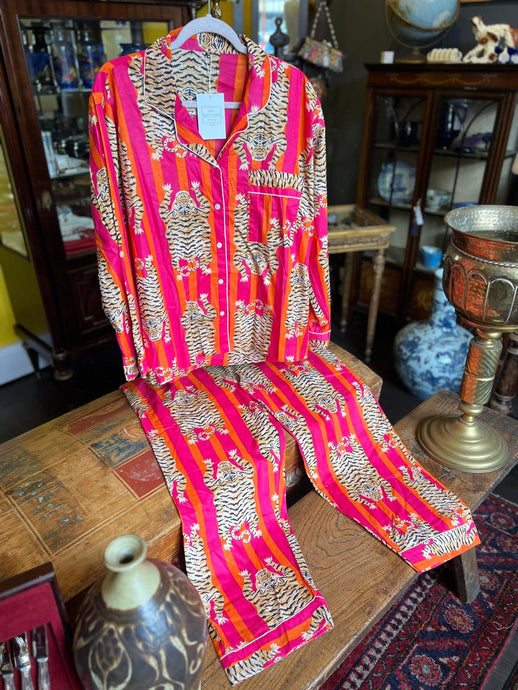 Himalayan tiger print PJ set
