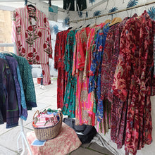 Load image into Gallery viewer, The Lux dressing gown - paisley print
