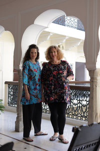 The Hemmingway tunic - black