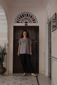 The Wainwright blouse - blue