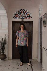 The Wainwright blouse - blue