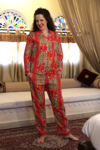 Himalayan tiger print PJ set