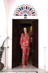 Himalayan tiger print PJ set