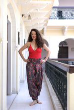 Load image into Gallery viewer, Chintz voile harem pants - grey