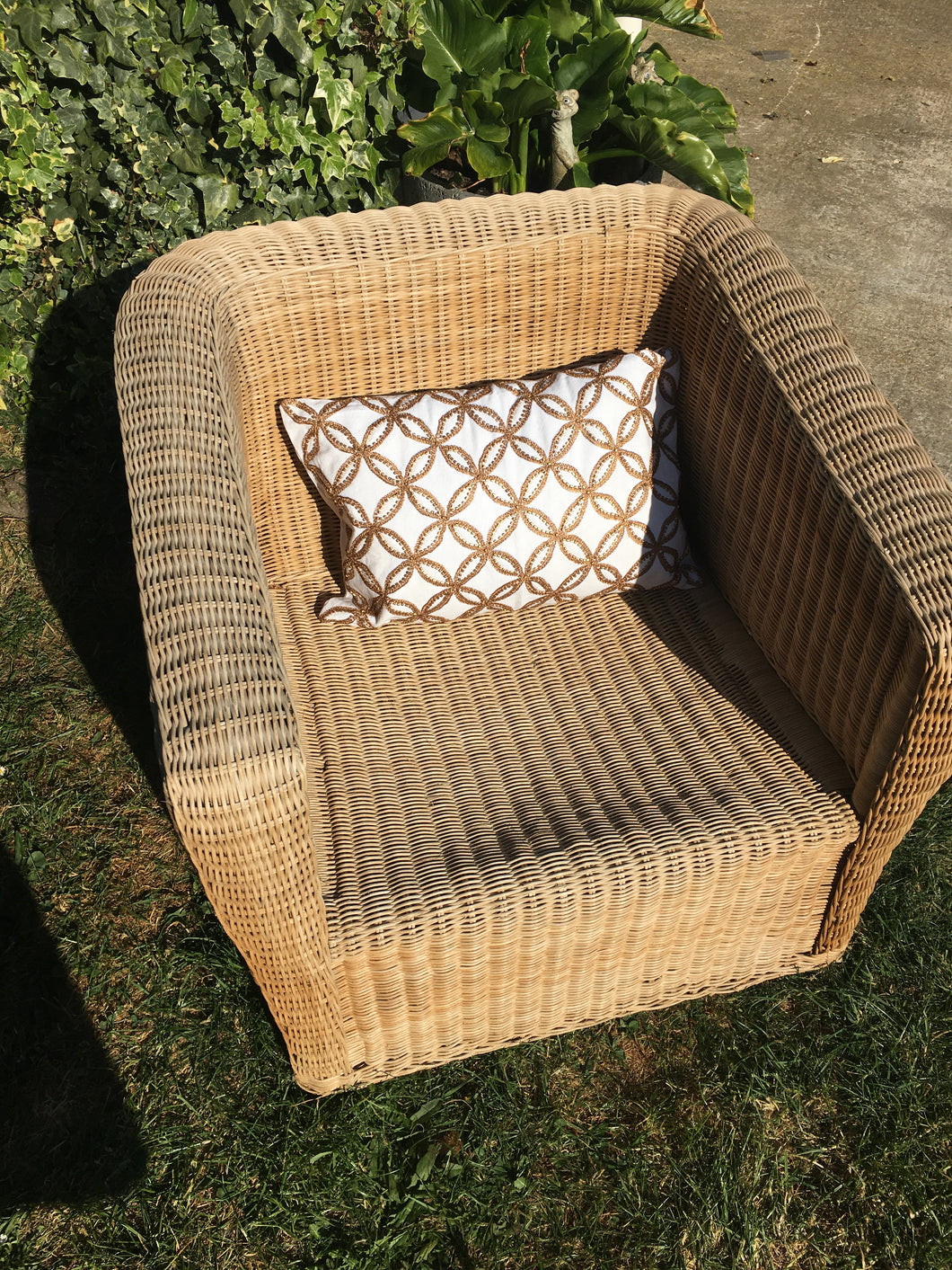 Hand beaded Cushion cover