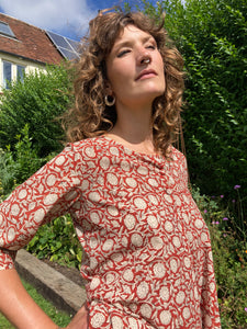 The Leia Bagru print dress