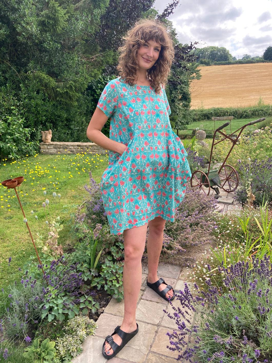 The Florence tulip print dress